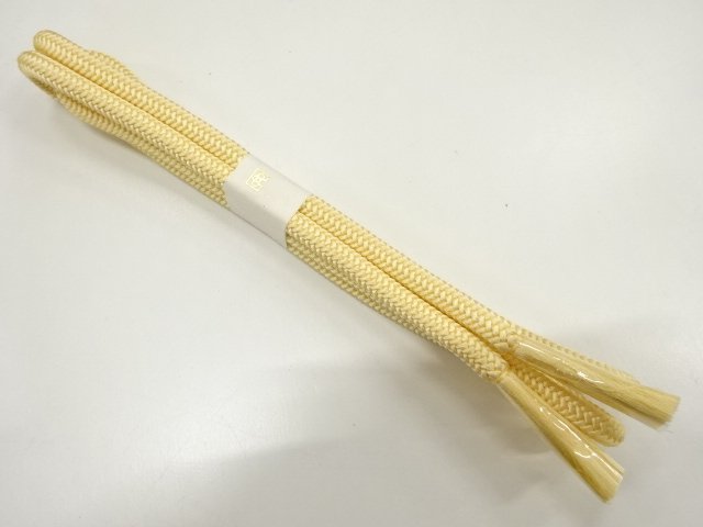 JAPANESE KIMONO / UNUSED HAND-TIED OBIJIME